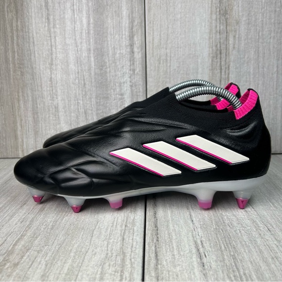 NEW Adidas Copa Pure+ SG Laceless Soccer Sneaker Boot Mens Size 7.5 Wmns 8.5 - Picture 1 of 9